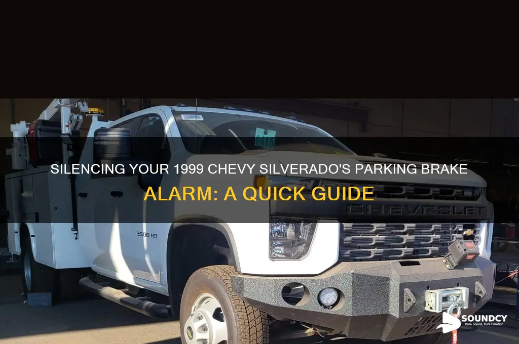 how to disable 1999 chevy silverado parking break sound