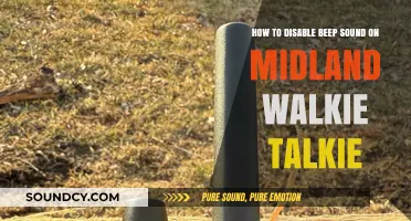 Quick Guide: Disable Beep Sound on Midland Walkie Talkie