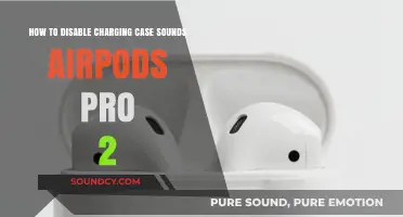 Disable AirPods Pro 2 Charging Case Sounds: A Quick Guide