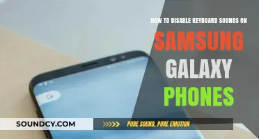 Disable Keyboard Sounds on Samsung Galaxy: Quick and Easy Steps