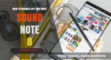 Disable Left and Right Sound on Your Note 8: A Quick Guide