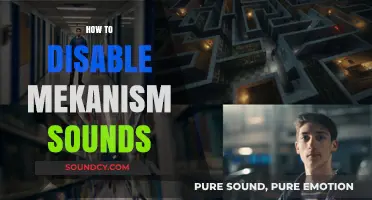 Silence Mekanism Sounds: A Quick Guide to Disabling Noises