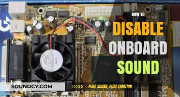 Step-by-Step Guide: Disabling Onboard Sound on Your Computer System