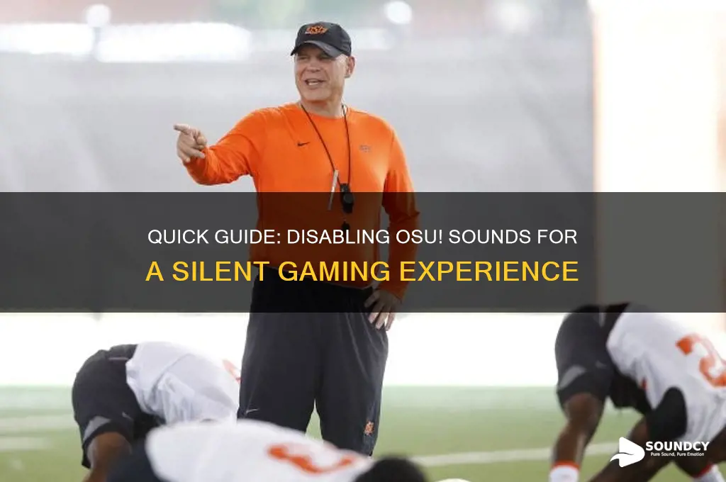 how to disable osu sound