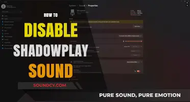 Quick Guide: Disable ShadowPlay Sound in Simple Steps