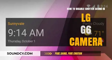 Disable LG G6 Camera Shutter Sound: Quick and Easy Steps