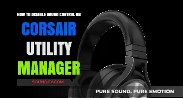 Disable Corsair Utility Manager Sound Control: A Quick Step-by-Step Guide