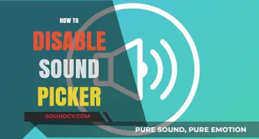 Quick Guide: Disabling Sound Picker on Your Device Easily