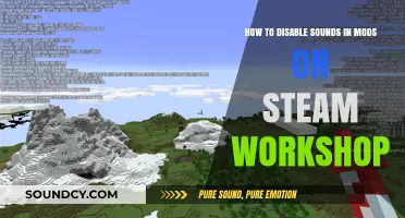 Disable Mod Sounds in Steam Workshop: A Quick Guide