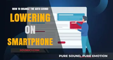 Stop Auto Sound Lowering: A Quick Fix for Your Smartphone