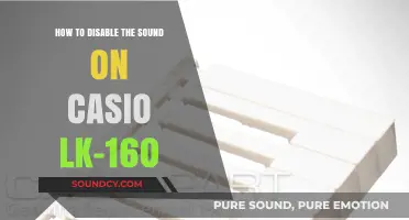 Quick Guide: Mute Your Casio LK-160 Keyboard in Simple Steps