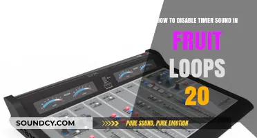 Disable Timer Sound in FL Studio 20: Quick and Easy Steps