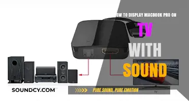 Connect MacBook Pro to TV with Sound: Easy Setup Guide