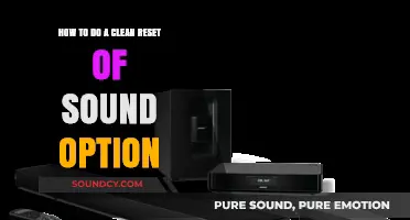Mastering Audio Settings: A Step-by-Step Guide to Clean Sound Resets