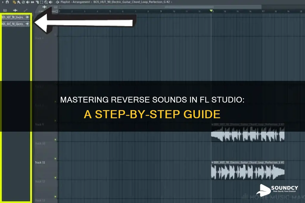 how to do a reverse sounds in fl studio