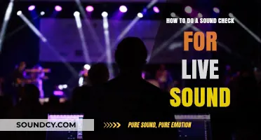Mastering Live Sound: Essential Steps for a Perfect Sound Check