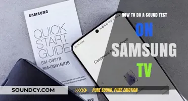 Mastering Samsung TV Sound Test: A Quick and Easy Guide