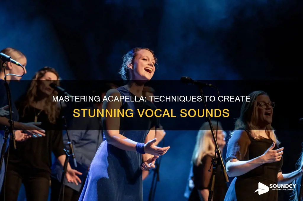 how to do acapella sounds