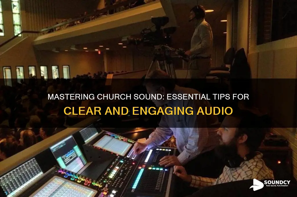 how to do church sound