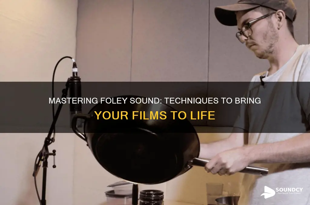 how to do foley sound