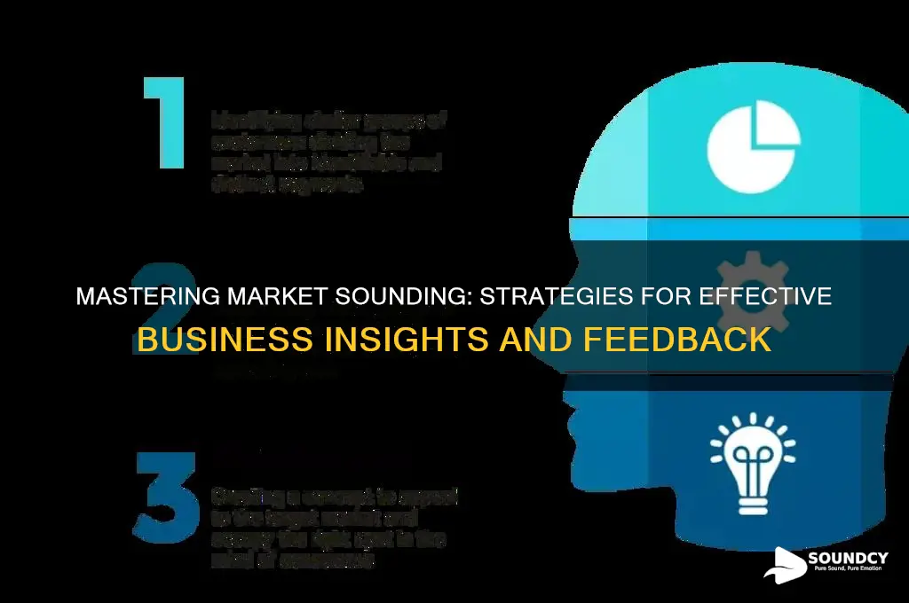 how to do market sounding