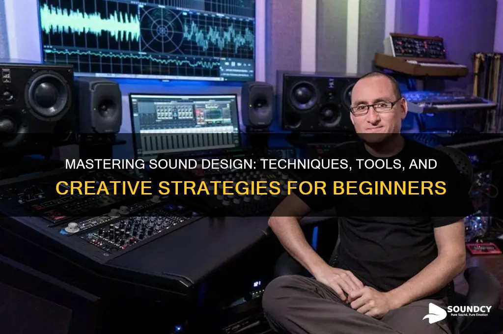 how to do sound design