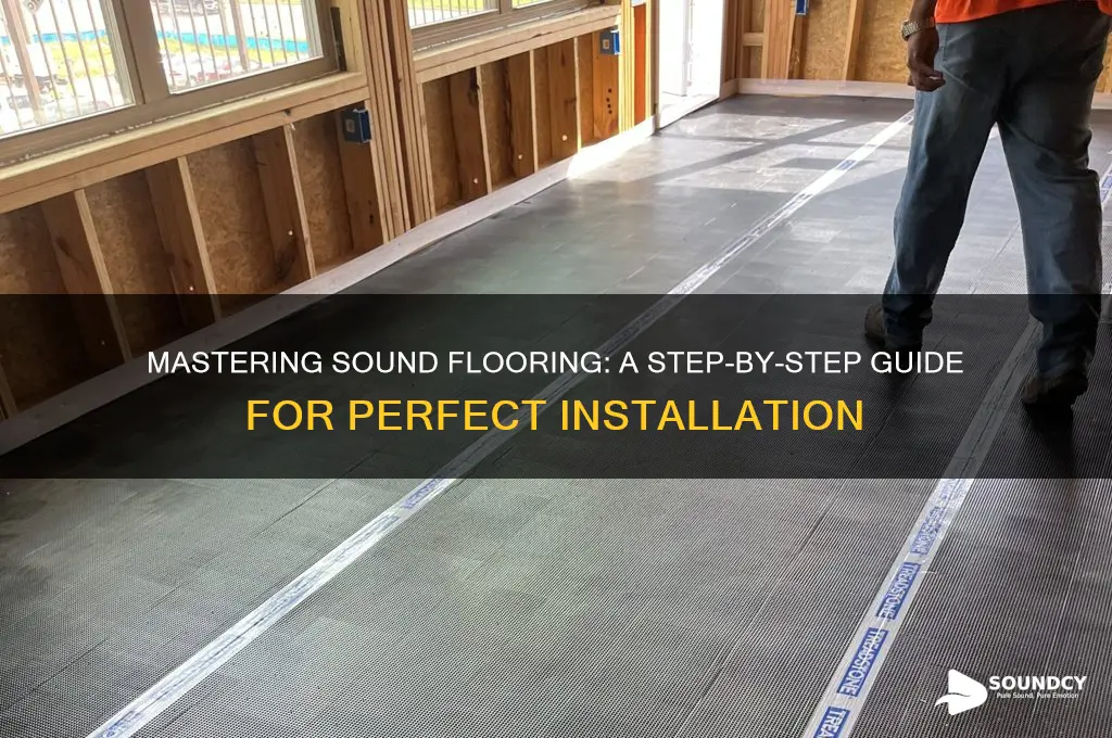 how to do sound floor