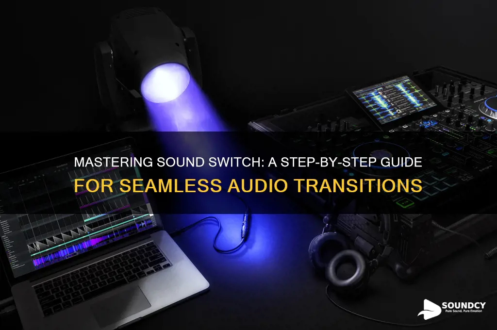 how to do sound switch