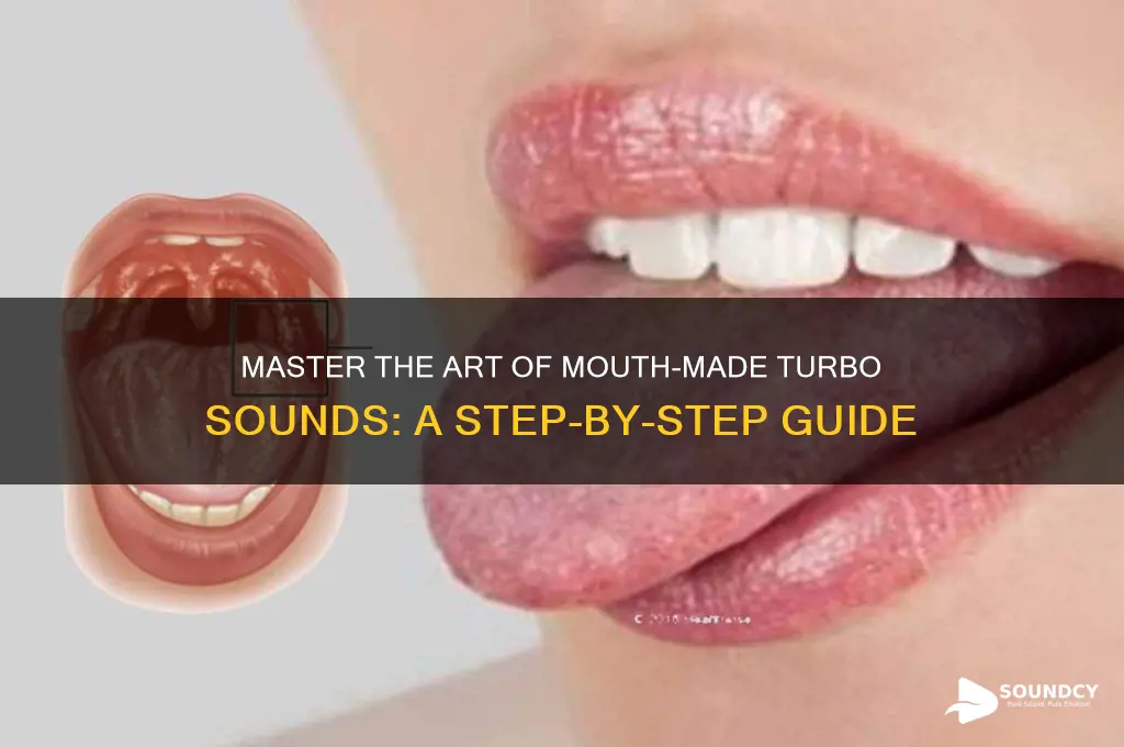 how to do the turbo sound with your mouth