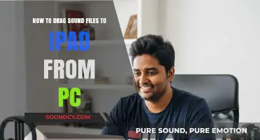 Transferring Audio: Dragging Sound Files from PC to iPad Easily
