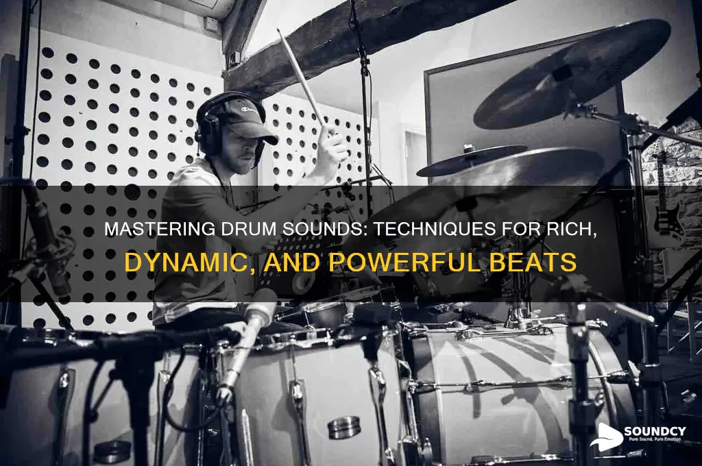how to drum make sound