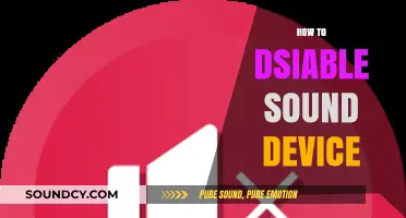 Quick Guide: Disabling Your Sound Device in Simple Steps