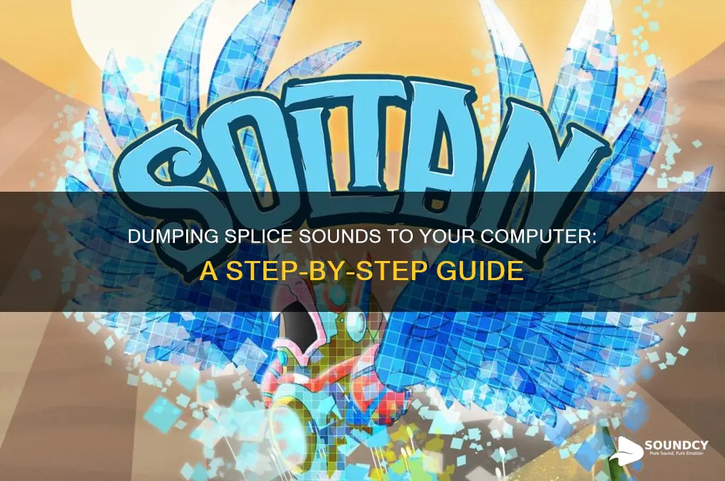 how to dump all sp lice sounds onto computer