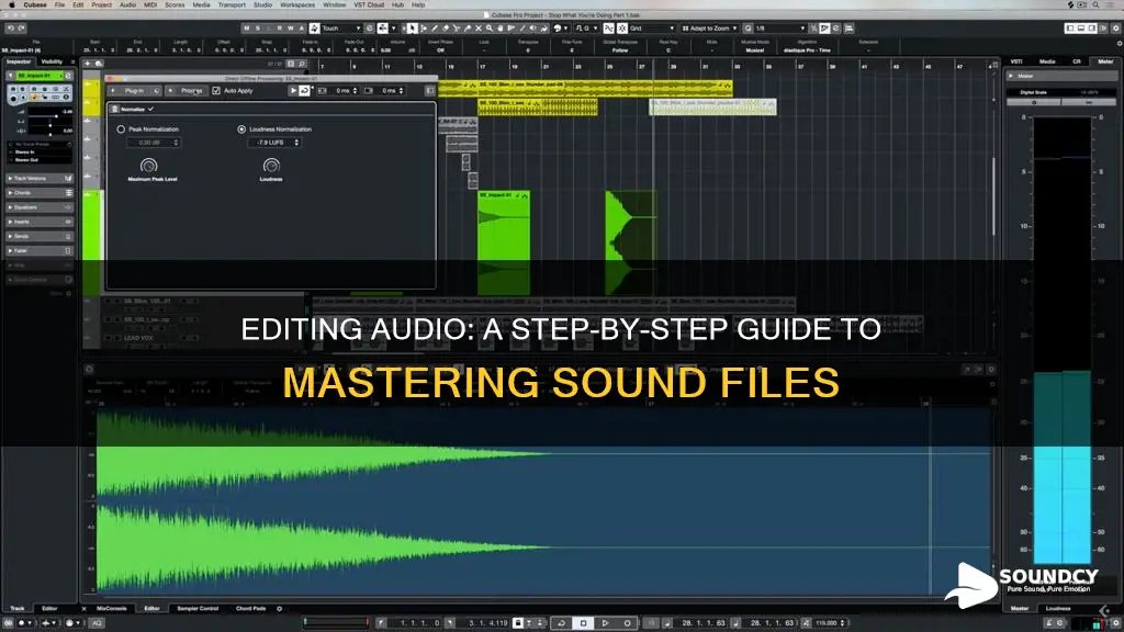 how to edit a sound file