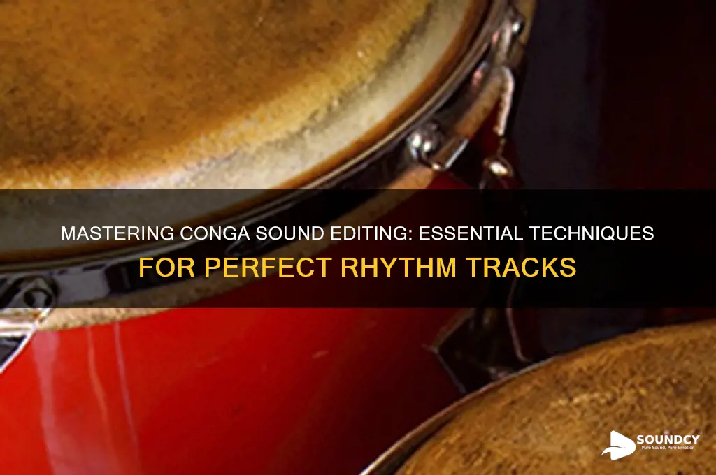 how to edit conga sound