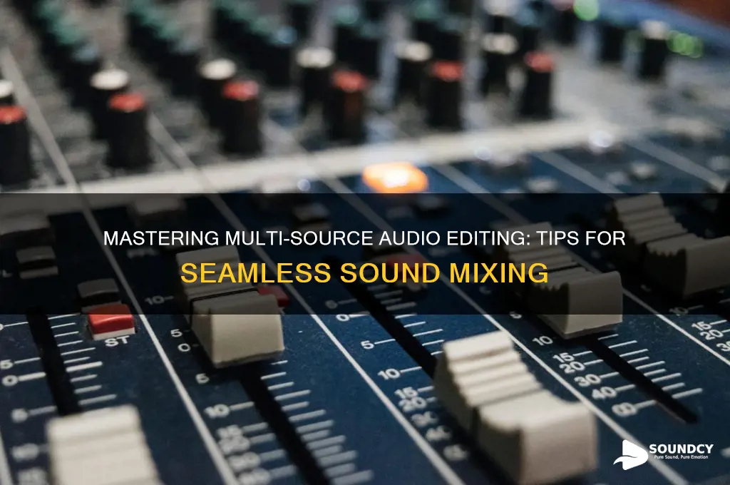 how to edit if i have multiple sound sources