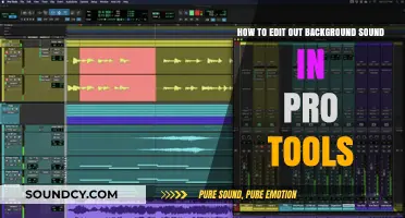 Mastering Pro Tools: Effective Techniques to Edit Out Background Sound