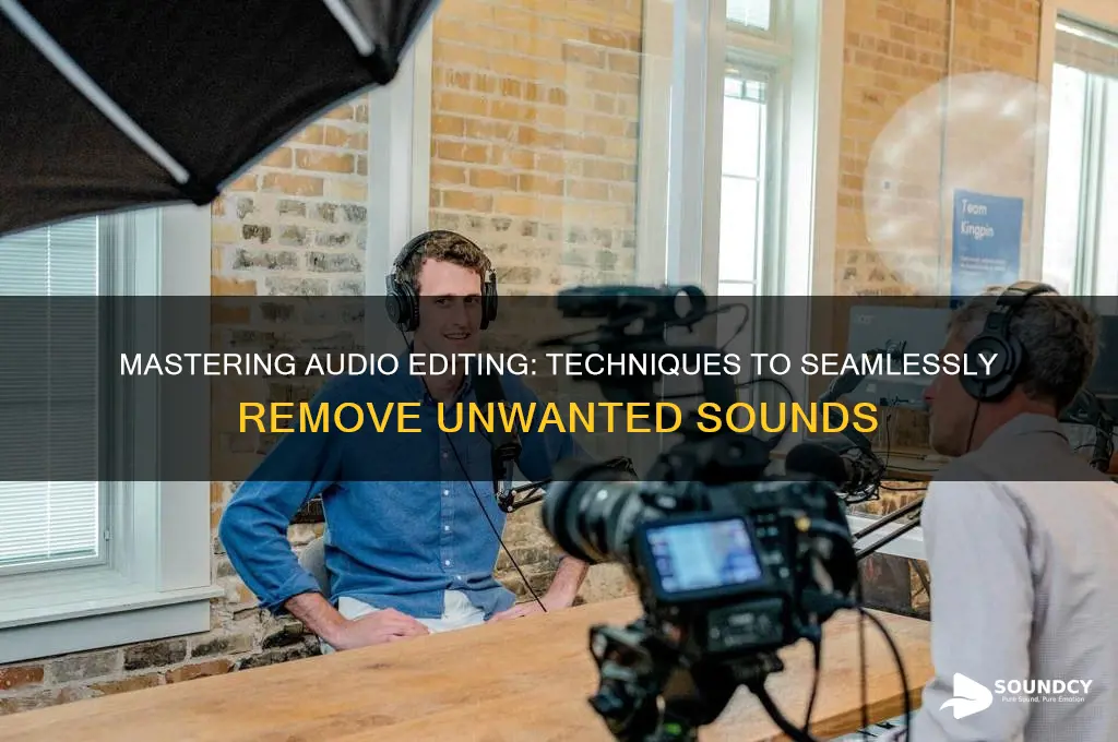 how to edit out sounds