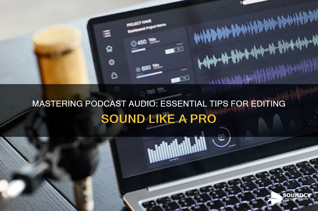 how to edit podcast sound