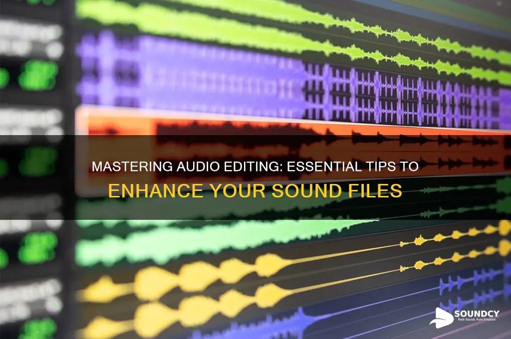 how to edit sound files