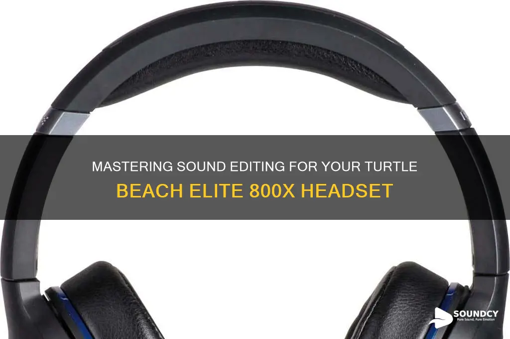 how to edit sound for turtle beach elite 800x