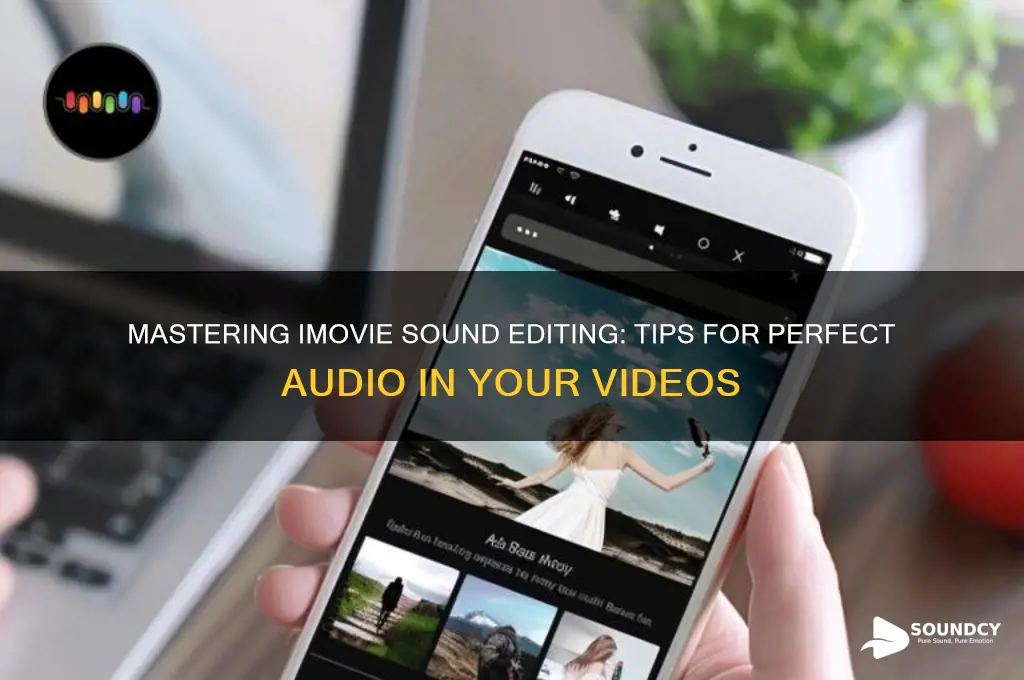 how to edit sound imovie