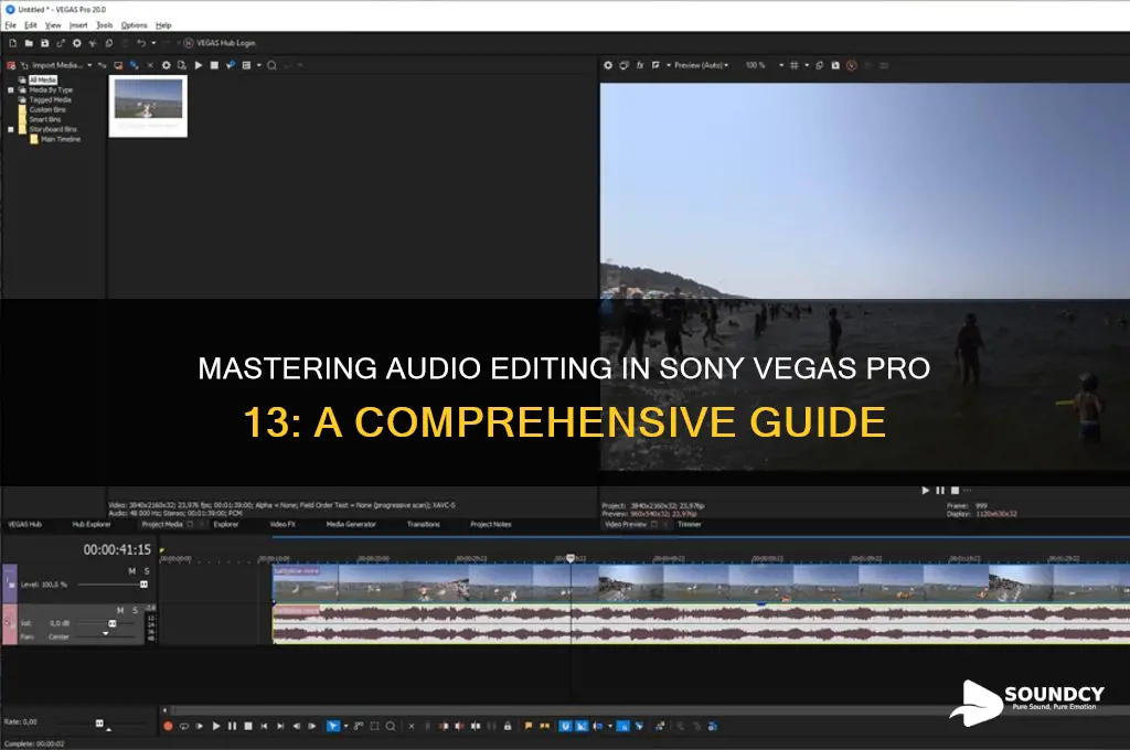 how to edit sound in sony vegas pro 13