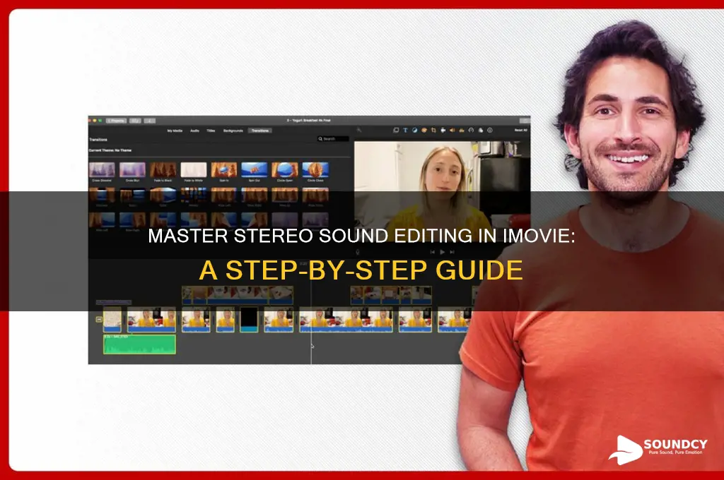 how to edit sound to be stereo in imovie