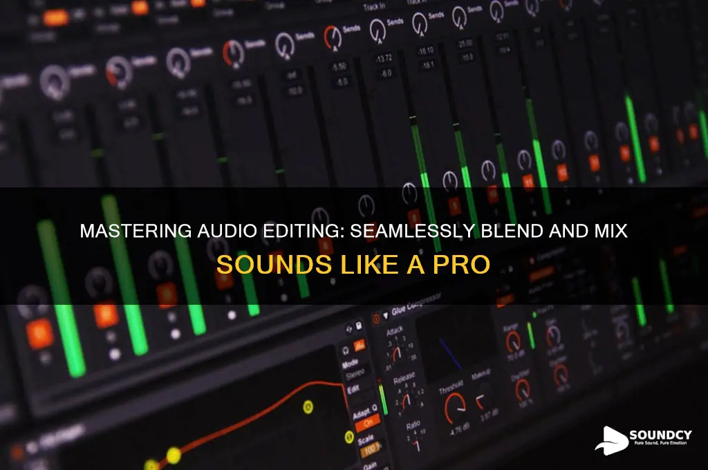 how to edit sounds together