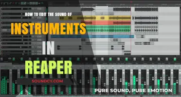 Mastering Instrument Sound Editing in Reaper: A Comprehensive Guide