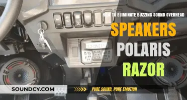 Fix Buzzing Overhead Speakers in Your Polaris RZR: Quick Solutions
