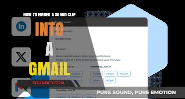 Embed Sound Clips in Gmail: A Quick and Easy Guide