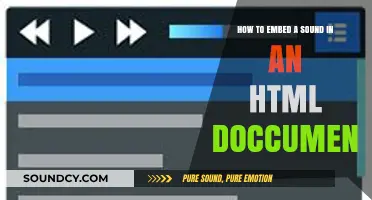 Embedding Audio in HTML: A Simple Step-by-Step Guide