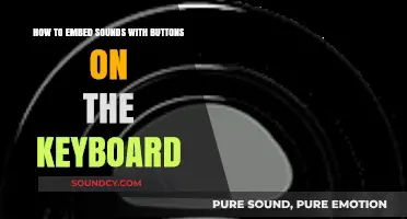 Master Keyboard Sound Integration: Embedding Audio with Button Presses